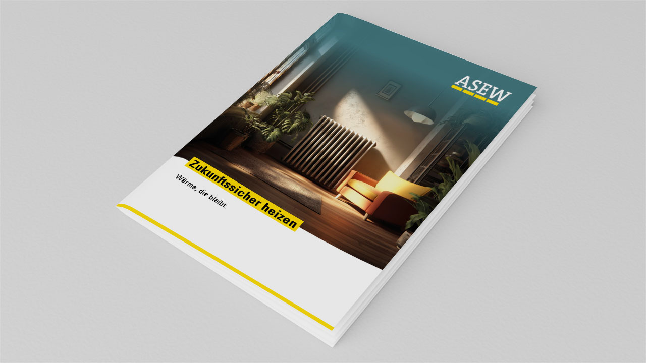 Broschüre Zukunftssicheres Heizen