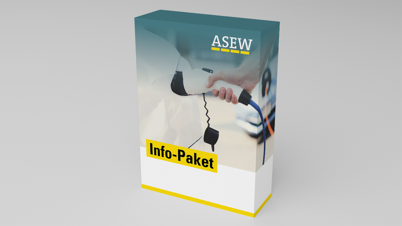 Ladestutzen in Benutzung