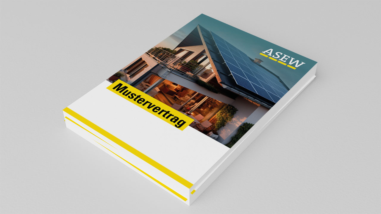 Haus mit Solarpanelen