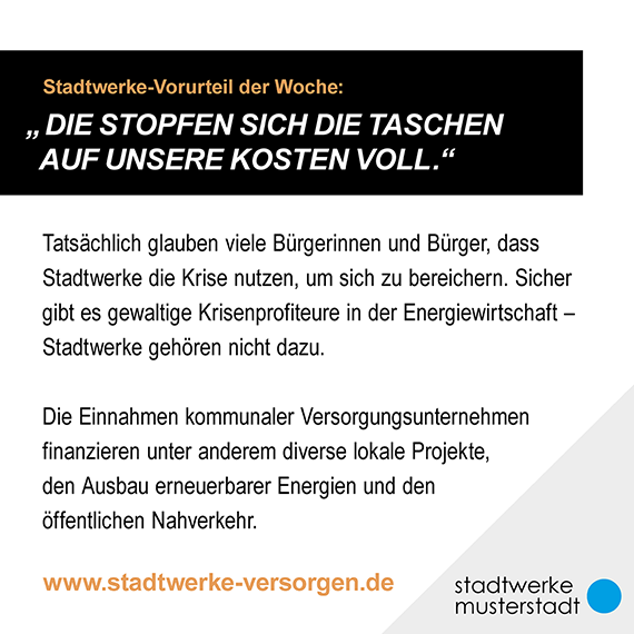 Kommunikationspaket Imagekampagne