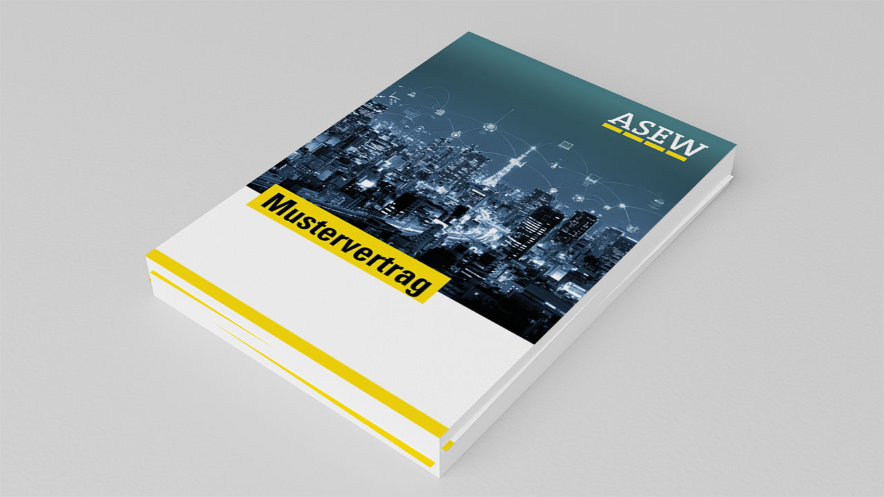 Digitale Stadt Nachts