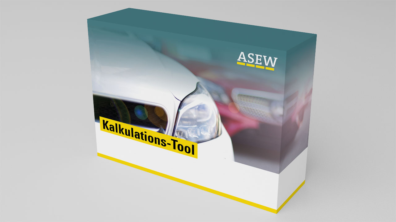 Fahrzeugfront eines Kleinwagens